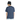 LV Short-Sleeved Jacquard Crewneck in Night Sky Blue