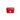 Celine Teen Triomphe Shoulder Bag in Red