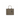 Prada Large Symbole Embroidered Tote Bag in Black/Beige with Enamel Triangle Logo