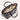 Goyard Artois PM Bag Goyardine Canvas & Chevroches Calfskin Colour Black