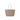 Fendi Roll Large in Reversible Shopper in Penquin Striped in Dove Gray