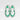 LV Trainers in Mini Monogram-embossed Calf Leather and Monogram Leather Colour Green