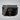 Christian Dior Large Bobby Bag in Black Box Calfskin with Blue Dior Oblique Embroidered Strap