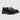 GG Women's Lug Sole Loafer with Horsebit in Black Shiny Leather