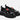 GG Women's Loafer with Web in Black Shiny Leather Height 15mm