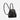 Christian Dior Small Caro Backpack in Black Macrocannage Lambskin
