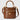GG Mini Bamboo Shoulder Bag in Brown Leather