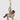 GG Dog-Shaped Bag Charm in Beige and Dark Brown