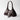 Prada Medium Leather Tote Bag in Metal Hardware Colour Dark Brown