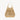 YSL Icare in Raffia Naturel and Brown Gold with Bronze-Toned Hardware