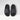 LV Waterfront Mules in Monogram Eclipse with Louis Vuitton Signature on the Outsole