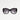 LV Icon Cat Eye Sunglasses in Black Acetate Fram