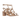 Valentino Rockstud Calfskin Ankle Strap Sandal 60mm in Poudre