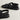 Hermes Genius Sandal in Techno-Sandal in Calfskin with Anatomical Rubber Sole and Adjustable Strap Colour Black