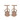 Valentino Rockstud Calfskin Ankle Strap Sandal 60mm in Poudre