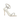 Manolo Blahnik Asasan Satin Sandals Color White