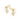 Dior Tribales Gold-Finish Metal with White Resin Pearls and Silver Tone Crystals