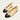 Chanel Nude Black Leather 'CC' Toe Low Heel Ballet Flat