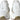 Dolce & Gabbana White Gold DAYMASTER Leather Sneakers Men Shoes
