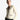 LV Stripe Accent Cardigan in a Rich Blend of Wool and Cashmere Colour Milk White